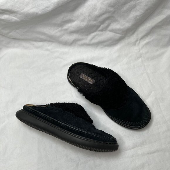 Cole Haan Womens Zerogrand Convertible Shearling Lined Slippers 6.5 - Picture 3 of 11